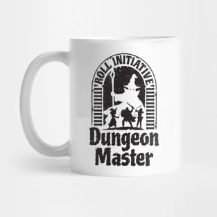 DM Roll Initiative Vintage Mug